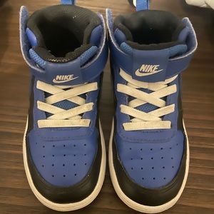 Nike slip on toddler high tops.